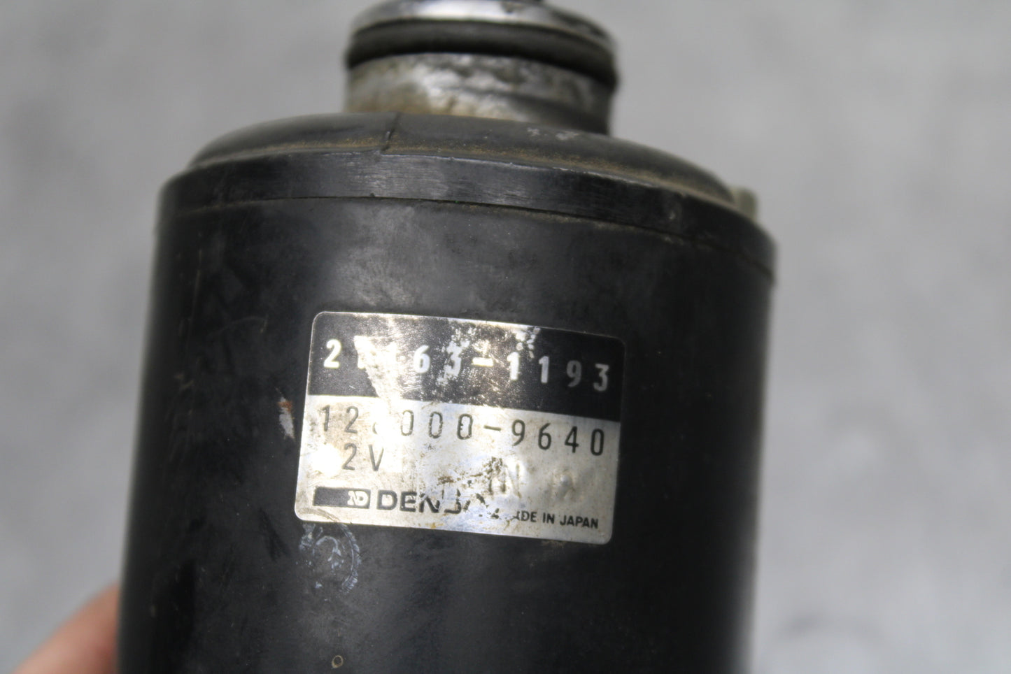 93-94 KAWASAKI NINJA ZX7R ENGINE STARTING STARTER MOTOR -DC 12V BB122