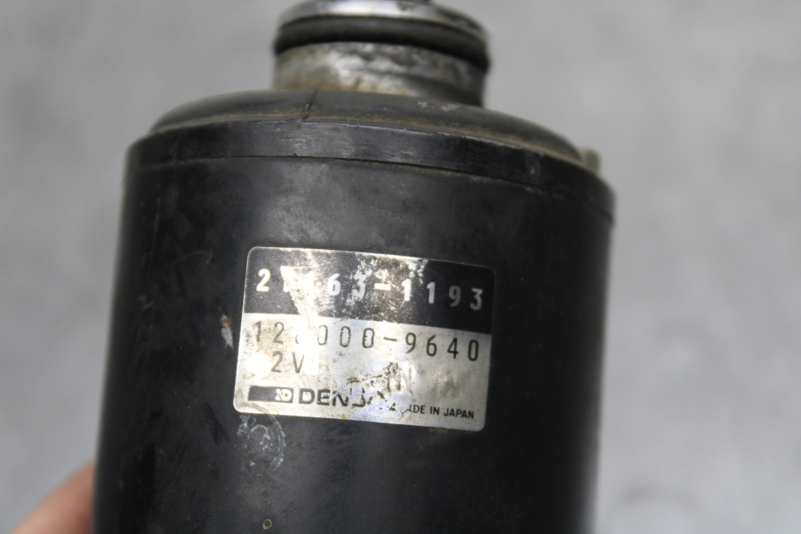 93-94 KAWASAKI NINJA ZX7R ENGINE STARTING STARTER MOTOR -DC 12V BB122