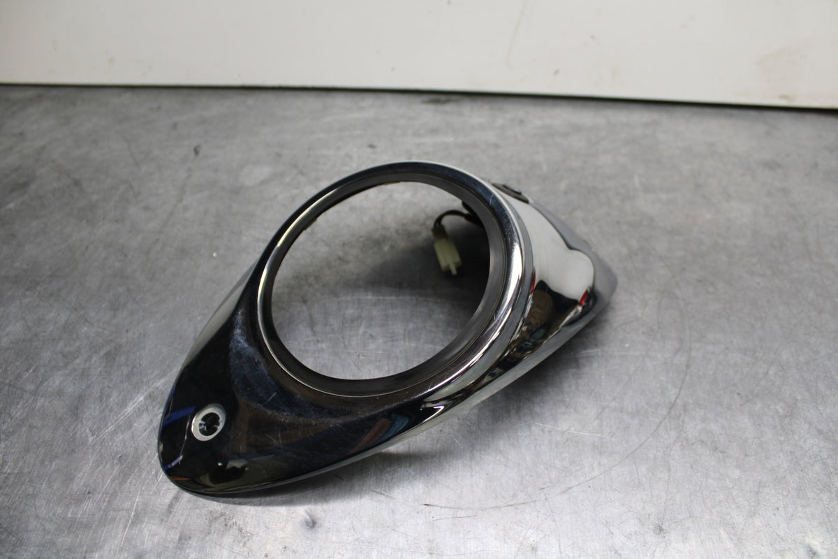02-03 YAMAHA V STAR 1100 GAS TANK CAP COVER TRIM PANELCOWL FAIRING BB124