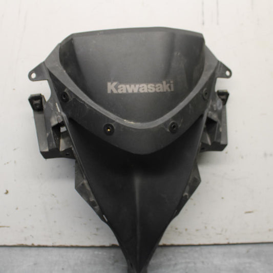 09-12 KAWASAKI NINJA ZX6R FRONT CENTER COWL FAIRING BB640