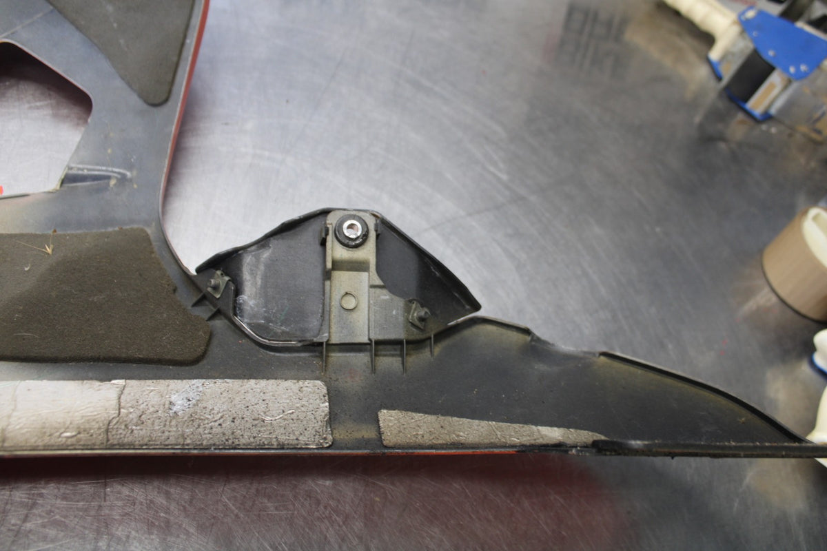 03-04 YAMAHA YZF R6 RIGHT LOWER MID UPPER SIDE FAIRING COWL  BB890
