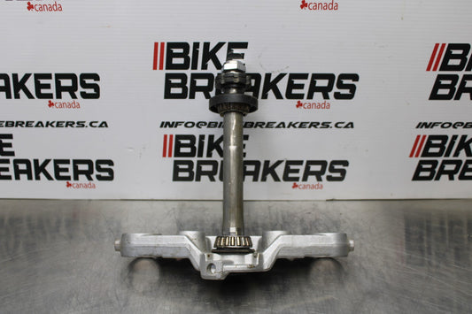 08 KAWASAKI VULCAN 900 FRONT FORKS CLAMP LOWER TRIPLE TREE STEM BB184