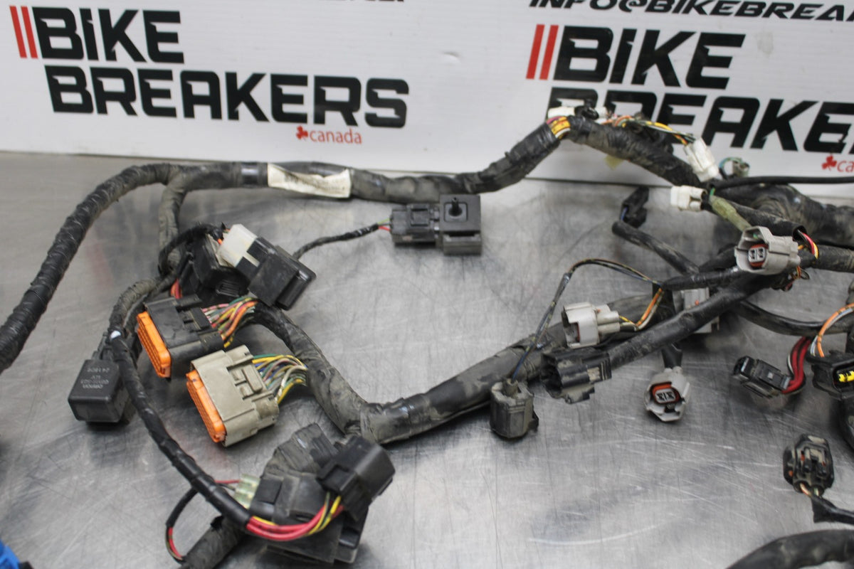 08-10 SUZUKI GSXR 600 MAIN ENGINE WIRING HARNESS MOTOR WIRE LOOM BB765