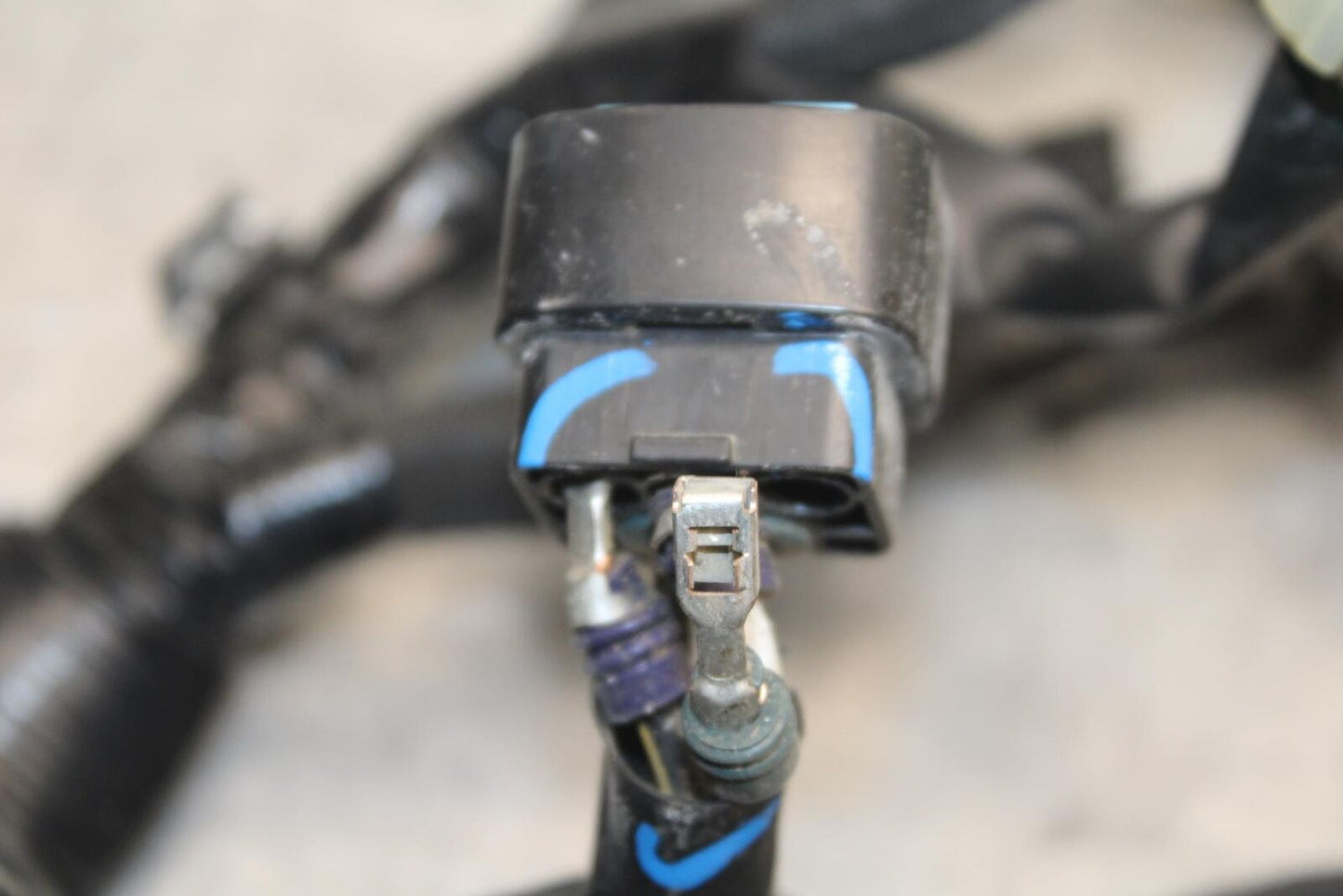 23 KAWASAKI NINJA ZX6R 636 MAIN ENGINE WIRING HARNESS MOTOR WIRE  BB609