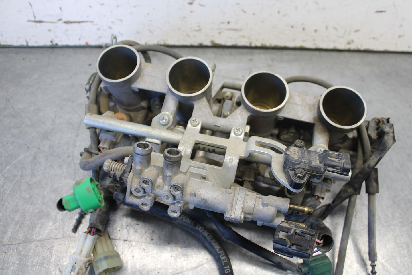 07-09 YAMAHA FZ6 MAIN FUEL INJECTORS / THROTTLE BODIES BB713