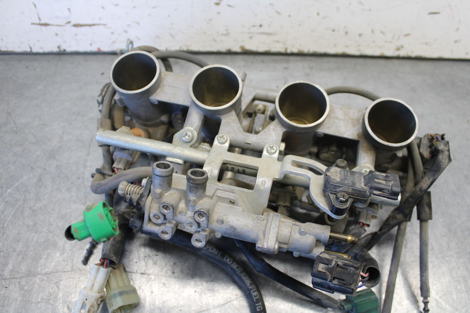 07-09 YAMAHA FZ6 MAIN FUEL INJECTORS / THROTTLE BODIES BB713