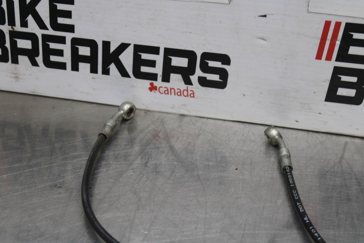16 DUCATI 959 PANIGALE FRONT BRAKE CALIPER HOSES LINES BB912