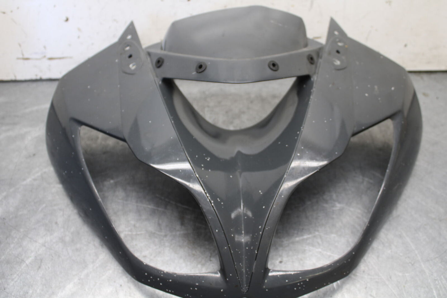 09-12 KAWASAKI NINJA ZX6R AFTERMARKET FRONT UPPER NOSE FAIRING COWL SHROUD BB656