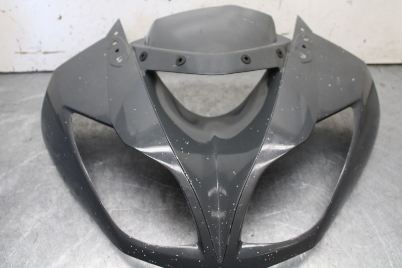 09-12 KAWASAKI NINJA ZX6R AFTERMARKET FRONT UPPER NOSE FAIRING COWL SHROUD BB656