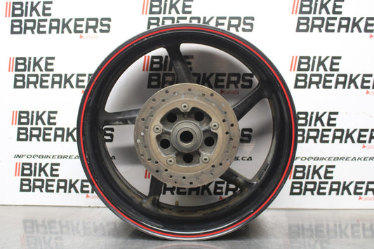 07-08 YAMAHA YZF R1 REAR WHEEL BACK RIM & BACK BRAKE DISC BB771