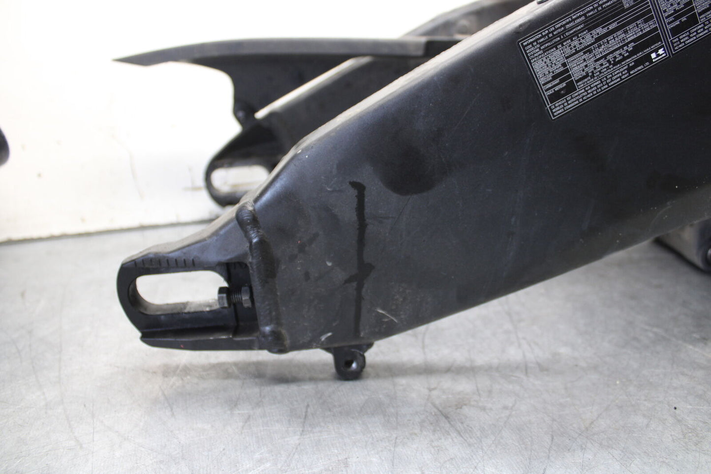 13-18 KAWASAKI NINJA ZX6R REAR SWINGARM BACK SUSPENSION SWING ARM BB682