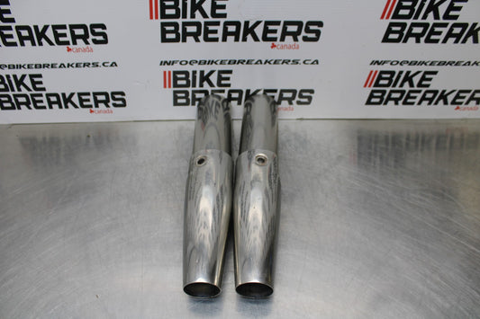 08 KAWASAKI VULCAN 900 FRONT FORK COVER GUARD SHIELD COWL SET KIT BB184