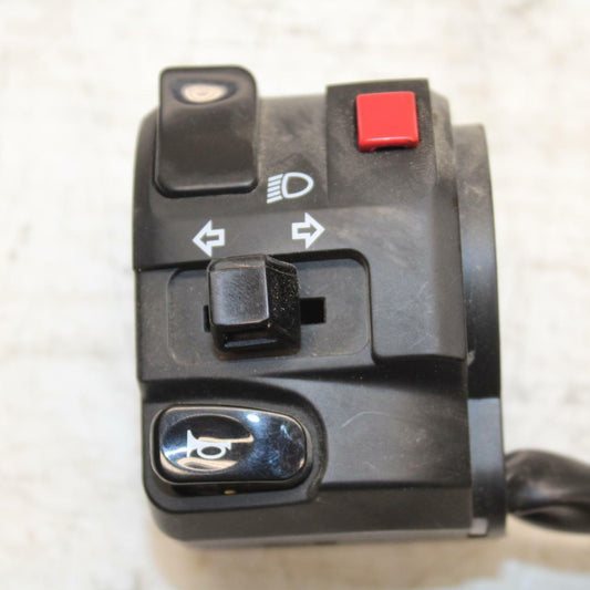 11-12 KAWASAKI NINJA 400 EX400 C LEFT CLIP ON HANDLE HORN SIGNALS SWITCH BB358