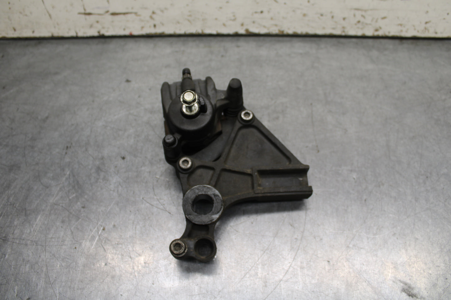 14-15 KAWASAKI NINJA 650 EX650F ABS REAR BRAKE CALIPER W MOUNT BRACKET BB741