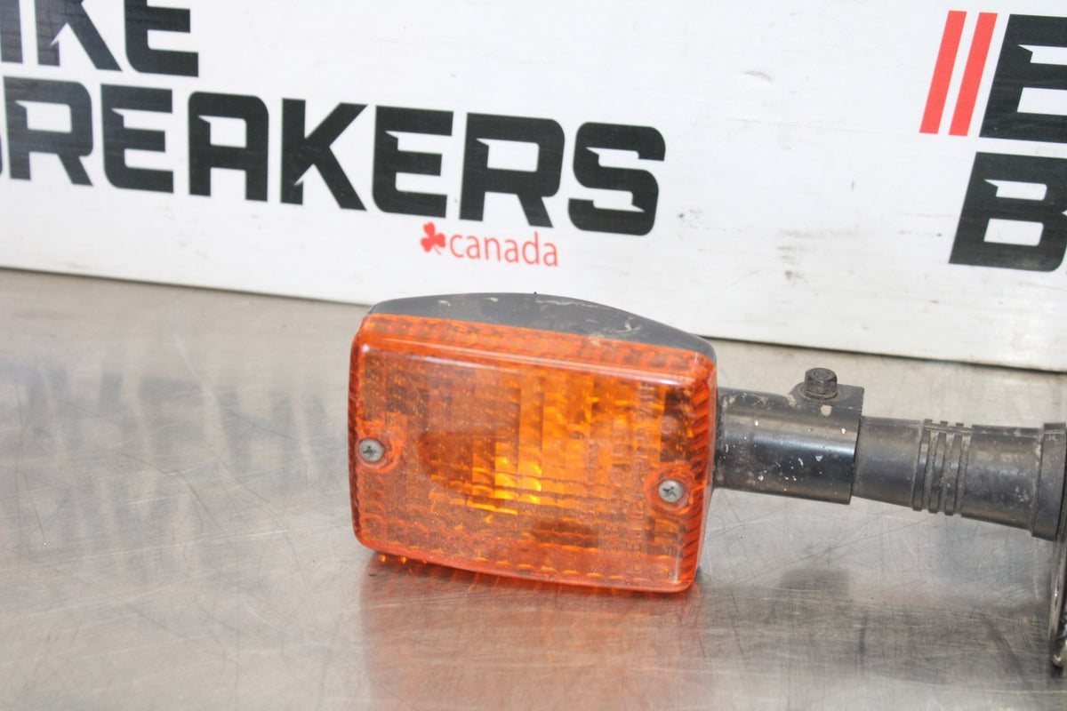 81 YAMAHA MAXIM 550 XJ550 FRONT LEFT RIGHT TURN SIGNALS LIGHT INDICATORS BB866