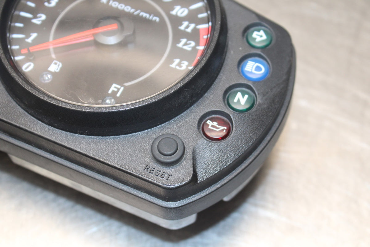 07 KAWASAKI NINJA 650 EX650 14,047KM SPEEDO TACH GAUGES DISPLAY CLUSTER BB844