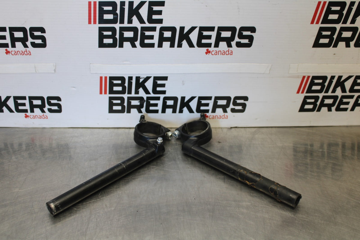 18 SUZUKI GSXR750 LEFT RIGHT CLIP ON ONS HANDLEBARS PAIR SET BB891