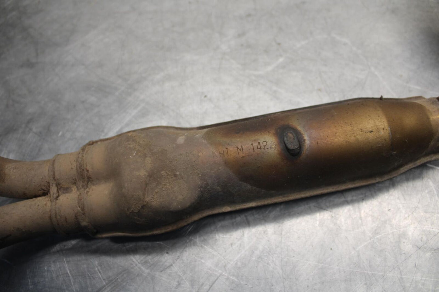 2014 Kawasaki Ninja EX300B ABS EXHAUST HEADER PIPES MANIFOLD 39178-0179 BB518