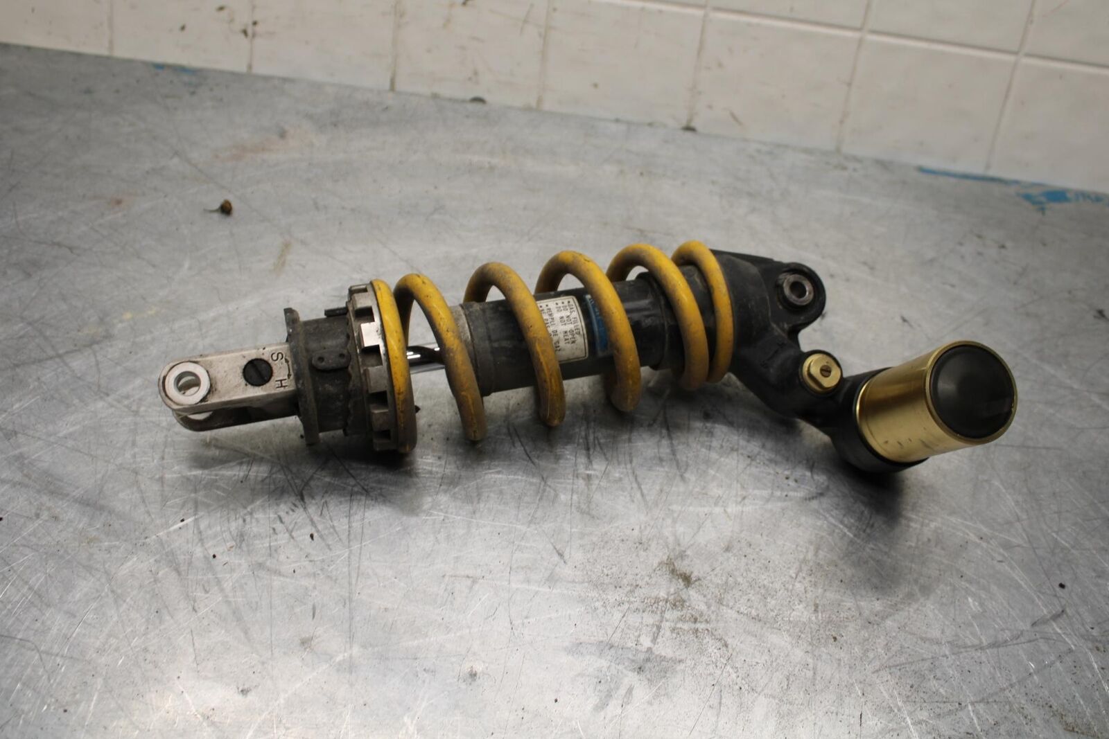 05-06 HONDA CBR600RR REAR BACK SHOCK ABSORBER SUSPENSION BB444