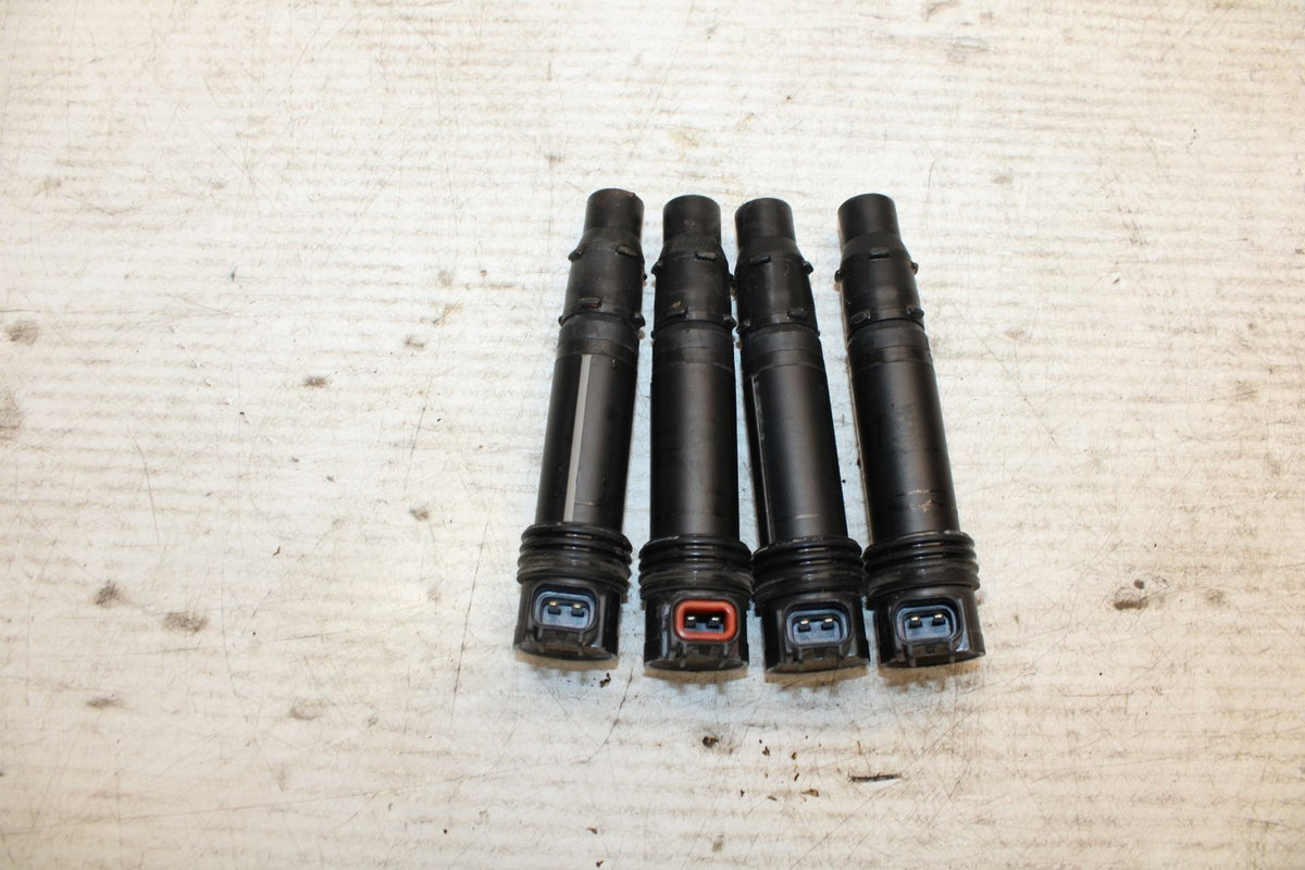 13-18 KAWASAKI NINJA ZX6R IGNITION COILS COIL SPARK PLUG CAPS BB304