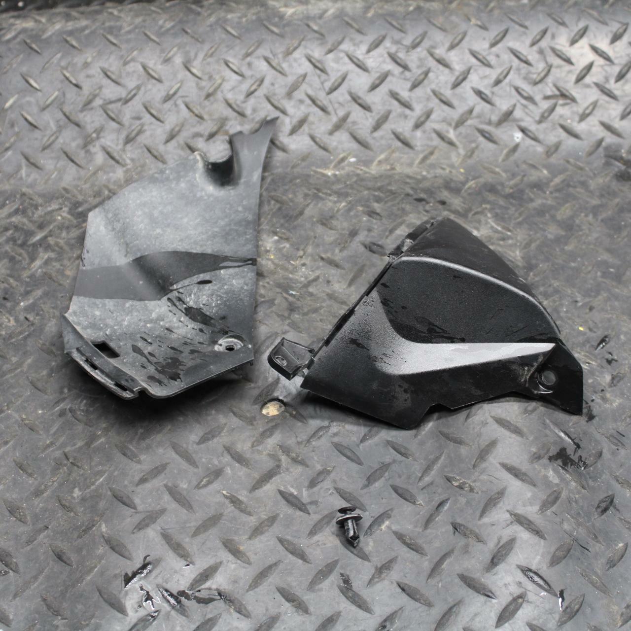 07-08 HONDA CBR600RR  LEFT HEADLIGHT HEAD LIGHT LAMP TRIM COVER BB224