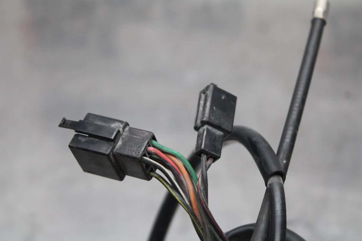 98 KAWASAKI NINJA ZX6 LEFT CLIP ON HORN SIGNALS SWITCH & CHOKE CABLE BB870