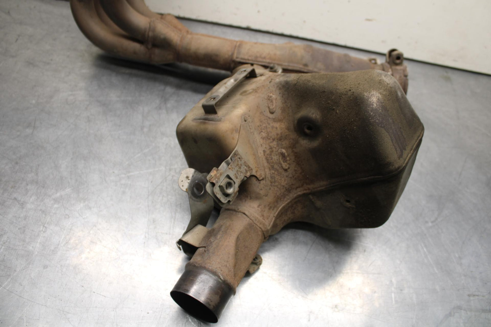 09-12 KAWASAKI NINJA ZX6R ZX600R EXHAUST HEADER PIPES MANIFOLD 39178-0148 BB617