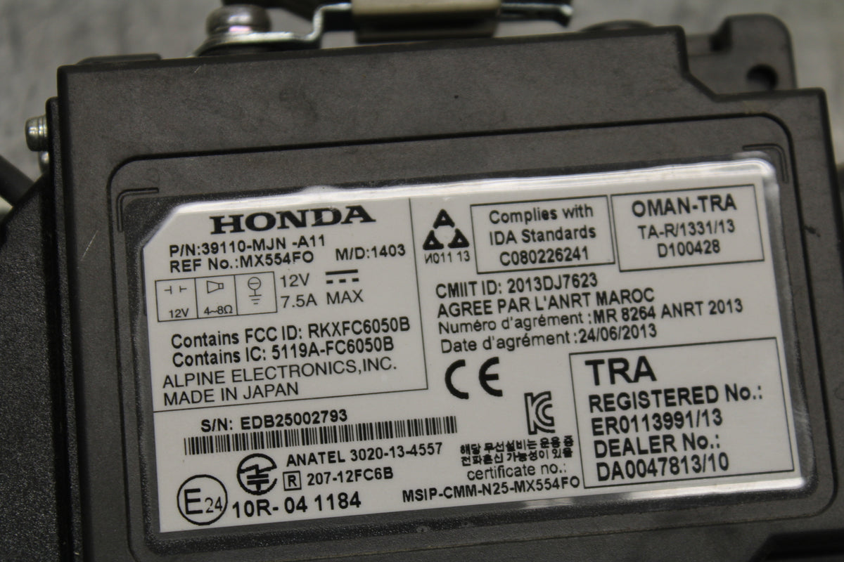 14 HONDA CTX1300A RADIO STEREO CONTROL UNIT BB732