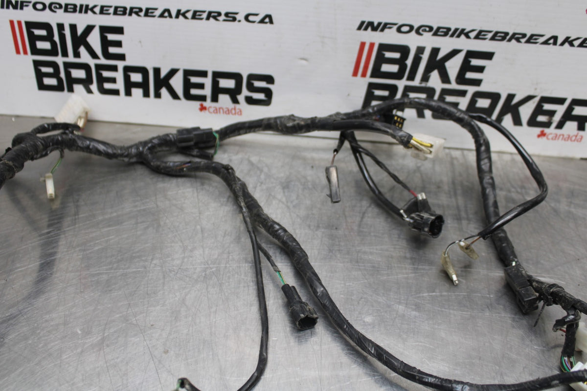 08-12 KAWASAKI NINJA 250R EX250J MAIN ENGINE WIRING HARNESS WIRE LOOM BB784