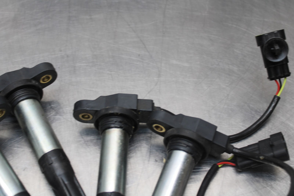 15 APRILIA RSV4 FACTORY APRC ABS IGNITION COILS COIL SPARK PLUG CAPS BB901
