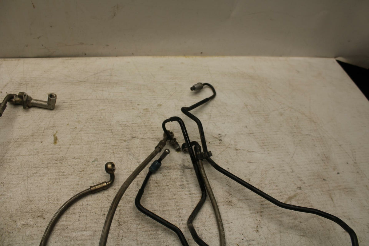 07-13 BMW R1200GS ADVENTURE FRONT REAR BACK ABS HOSE SET LINES HOSES BB368