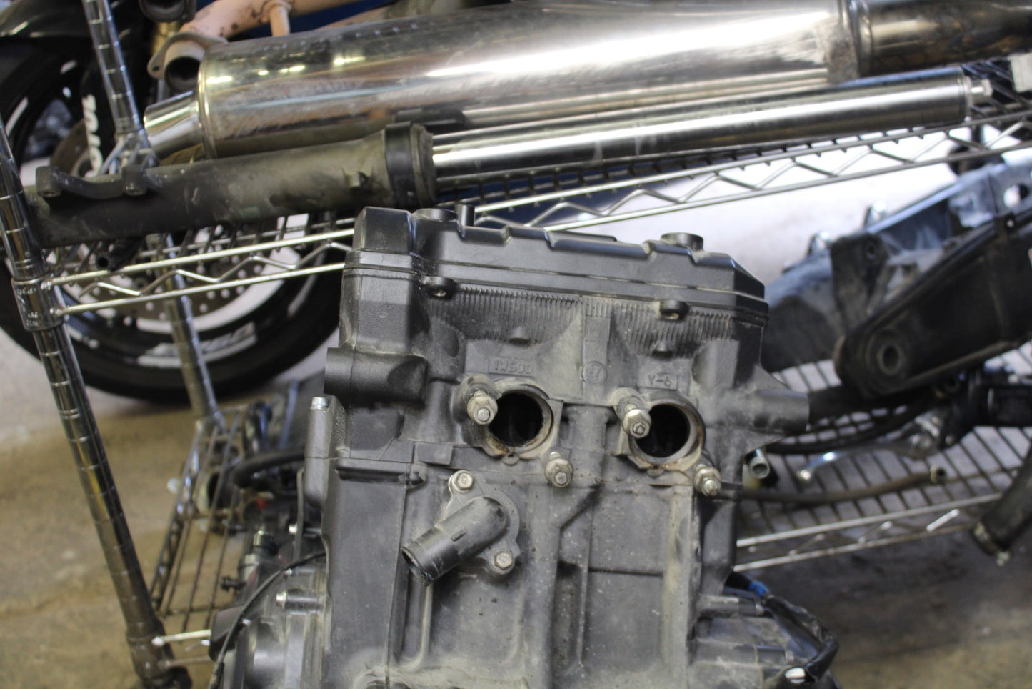 22-25 YAMAHA YZF R7 ENGINE MOTOR 12109KM!! BB182