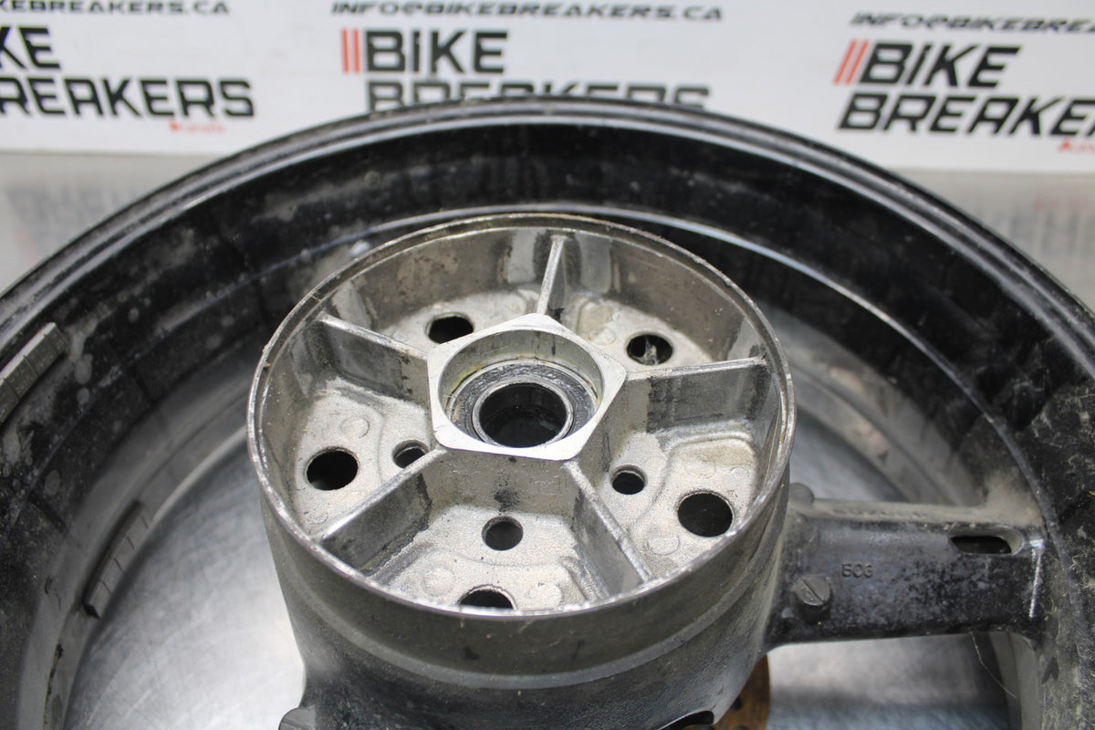 04-05 SUZUKI GSXR600 REAR WHEEL BACK RIM & ROTOR BB792