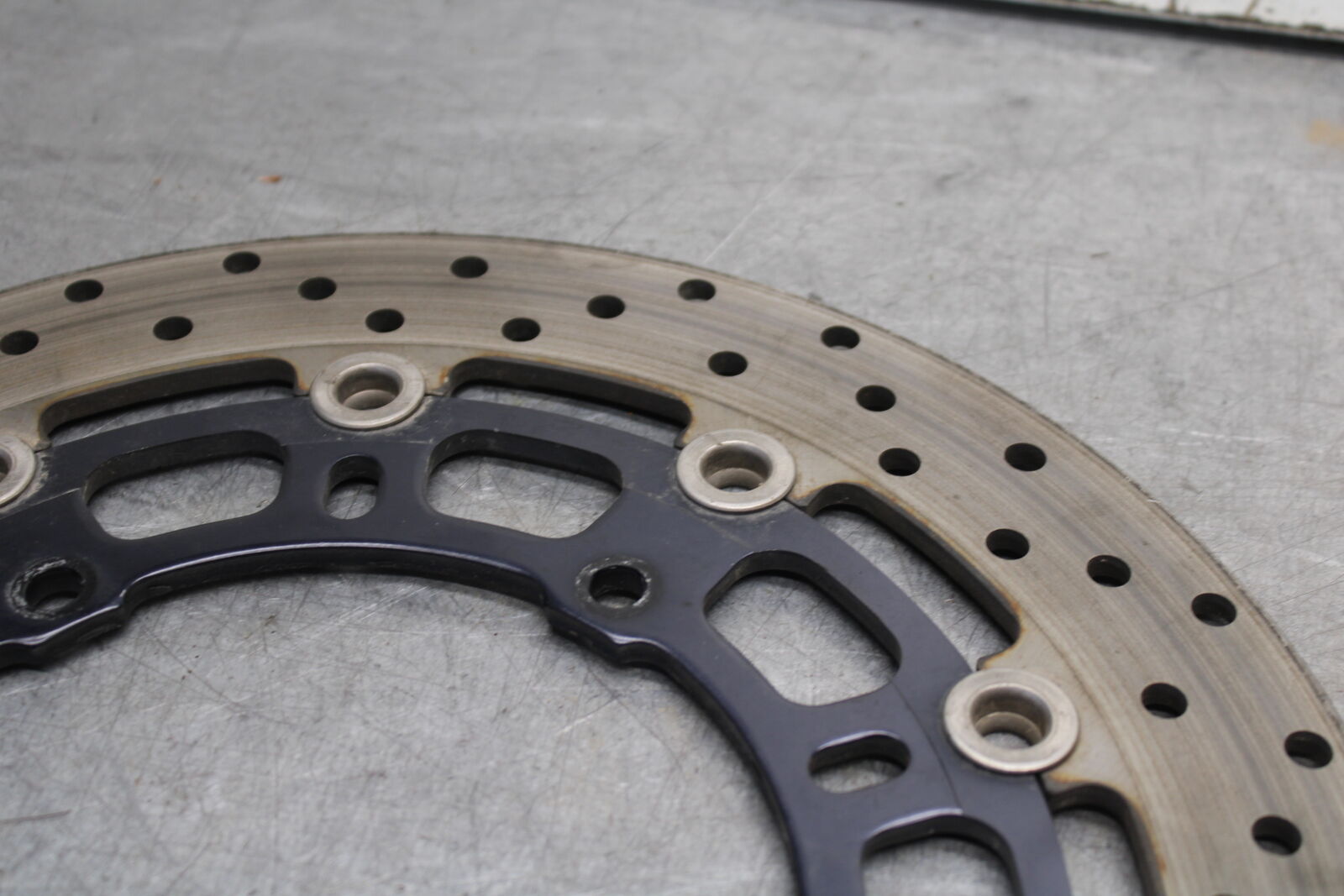 08-16 YAMAHA YZF R6 FRONT LEFT RIGHT BRAKE ROTORS DISCS 13S-2581T-00-00 BB247