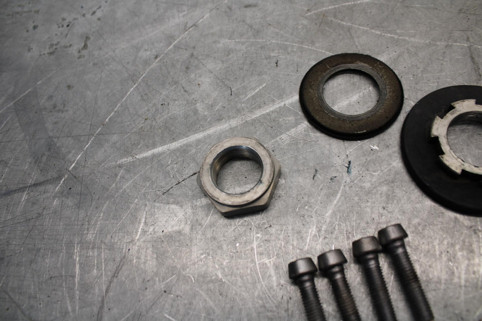 2006 Triumph Daytona 675 Triple  CLAMP LOWER TRIPLE TREE STEM NUT BOLT BB434