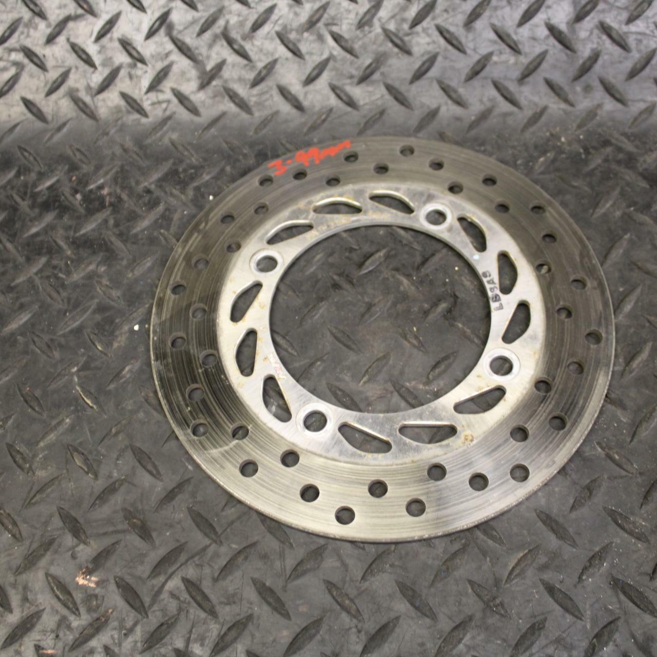 08 HONDA CBR125R REAR ROTOR BACK BRAKE DISC bb180