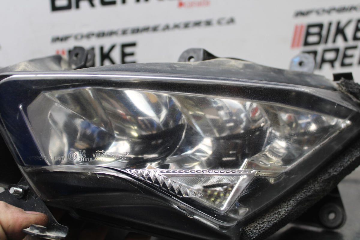 18-23 KAWASAKI NINJA 400 EX400 ABS FRONT HEADLIGHT HEAD LIGHT LAMP BB795