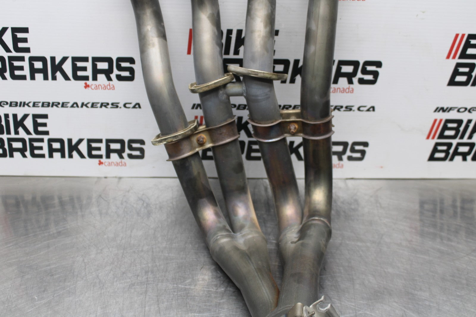 07 SUZUKI GSXR1000 EXHAUST HEADER PIPES MANIFOLD BB770