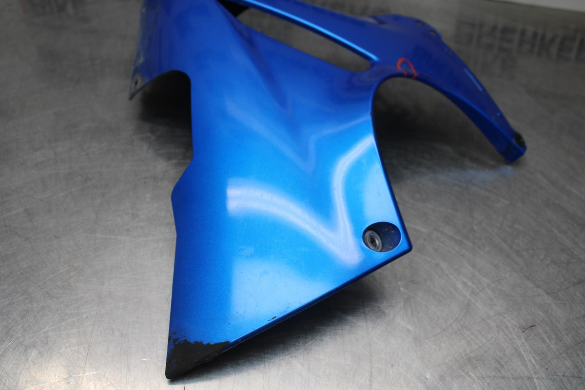 06 KAWASAKI NINJA 650 EX650 LEFT LOWER BOTTOM BELLY SIDE FAIRING COWL BB823
