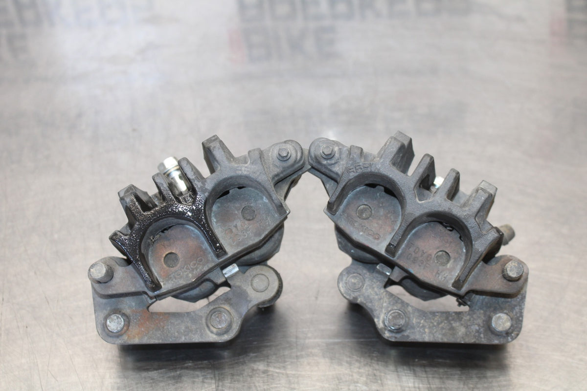10 SUZUKI SV650 RIGHT LEFT FRONT BRAKE CALIPER SET PAIR CALIPERS BB181