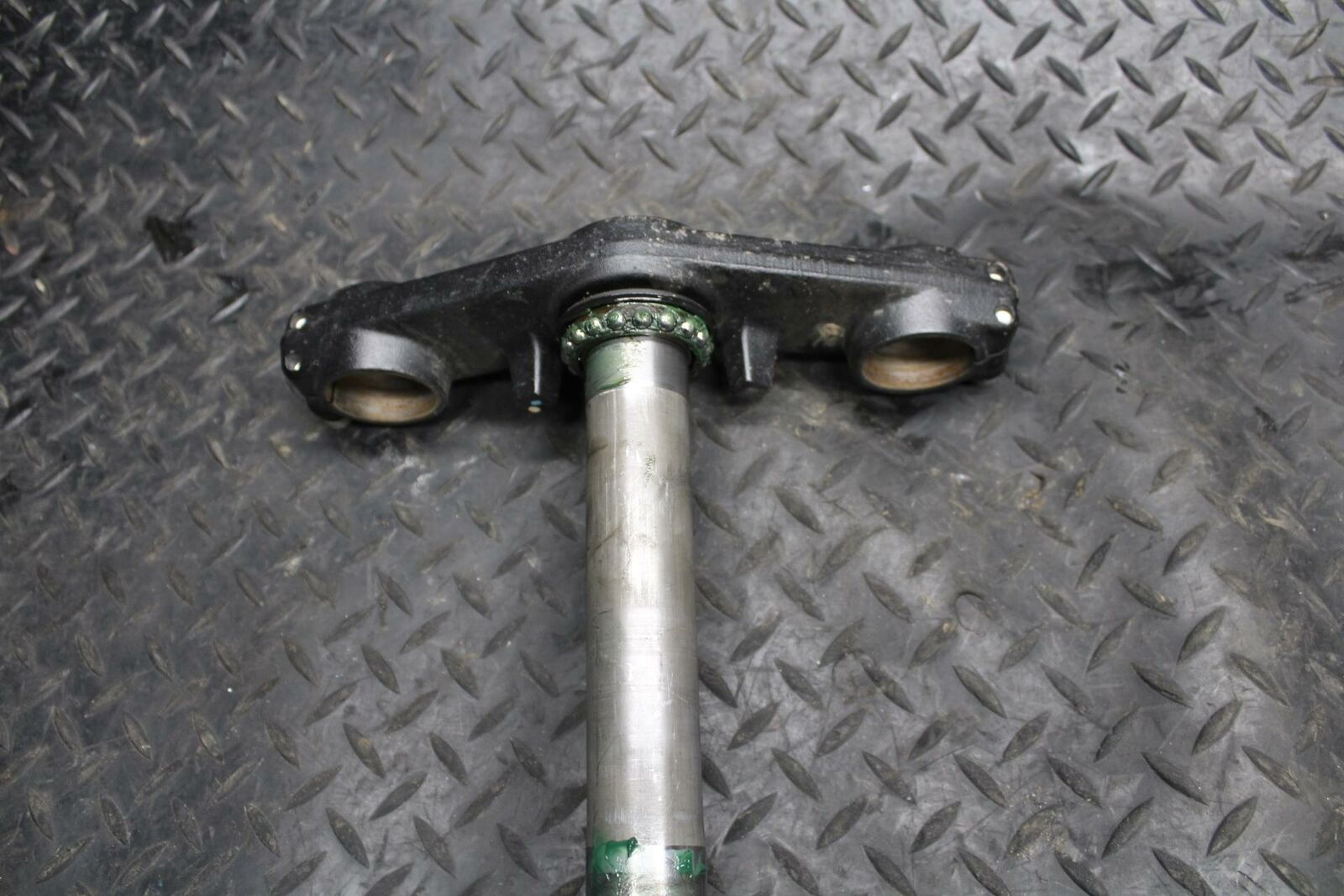 12-17 KAWASAKI NINJA 650 FRONT FORKS CLAMP LOWER TRIPLE TREE STEM BB211