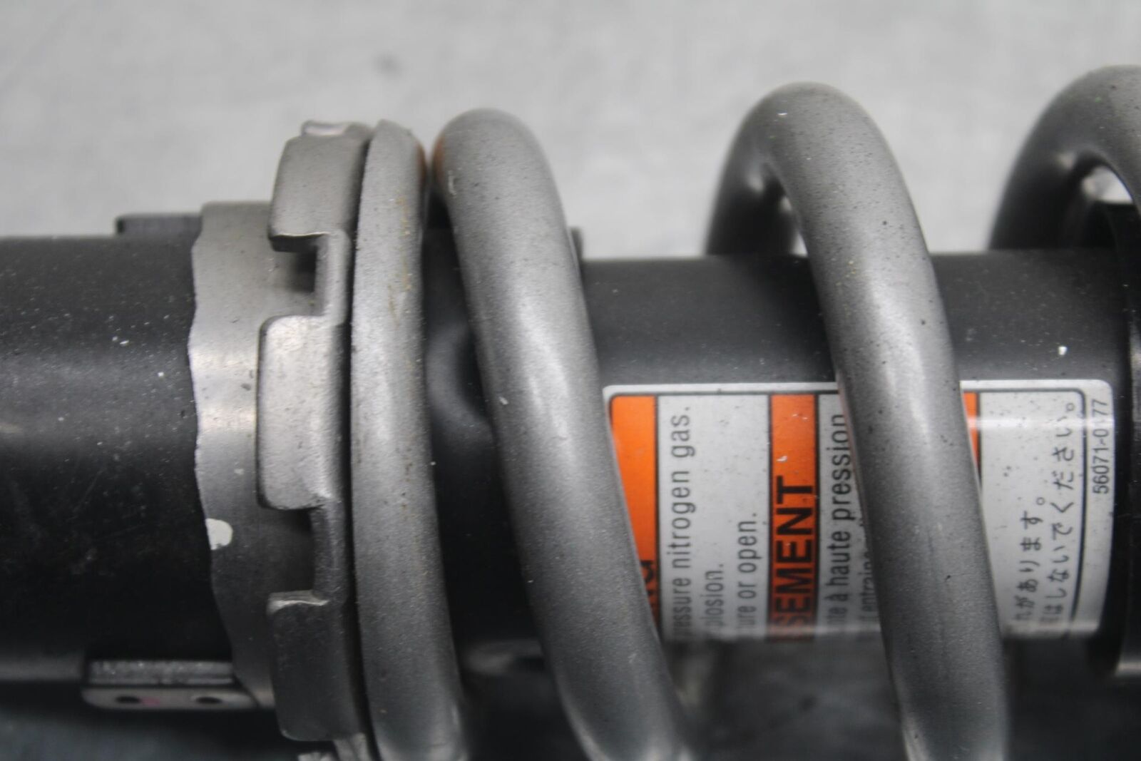 12-17 KAWASAKI ER-6N Z650 REAR BACK SHOCK ABSORBER SUSPENSION BB607