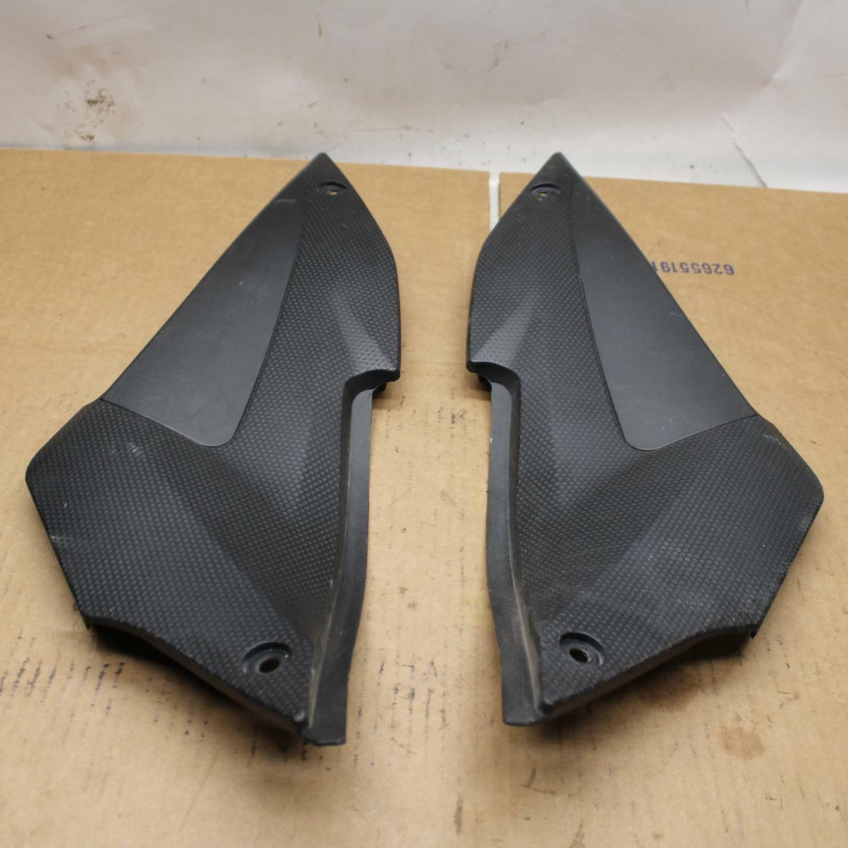 15-17 YAMAHA YZF R3 RIGHT LEFT FRAME MID SIDE COVERS COWLS PANELS TRIM BB380