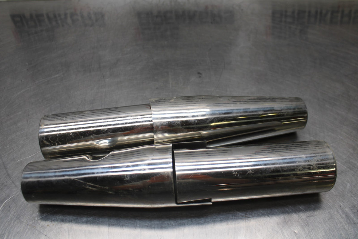 15 SUZUKI BOULEVARD C50 FRONT FORK COVER TOP GUARD SHIELD COWL  BB775