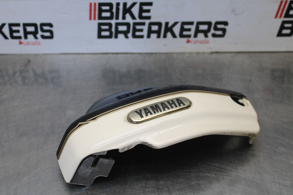 08 YAMAHA V STAR 1100 XVS1100AW CLASSIC LEFT SIDE COVER PANEL COWL FAIRING BB916