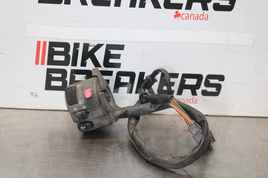 00-05 KAWASAKI NINJA ZX12R LEFT CLIP ON HANDLE HORN SIGNALS SWITCH BB892