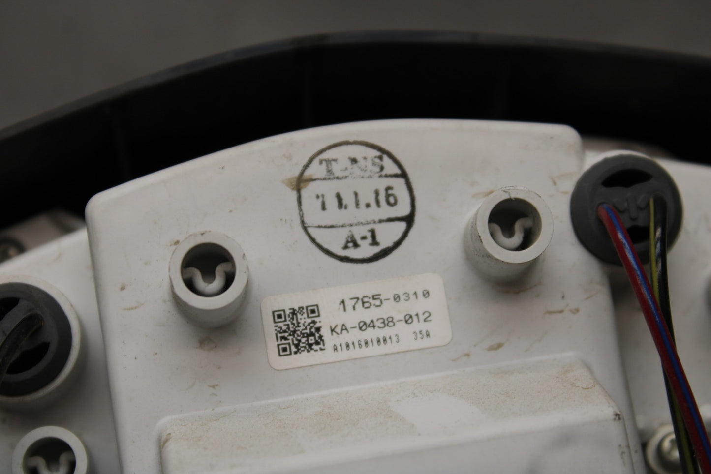 08-18 KAWASAKI KLR650 SPEEDO GAUGES DISPLAY CLUSTER SPEEDOMETER TACHOMETER BB183