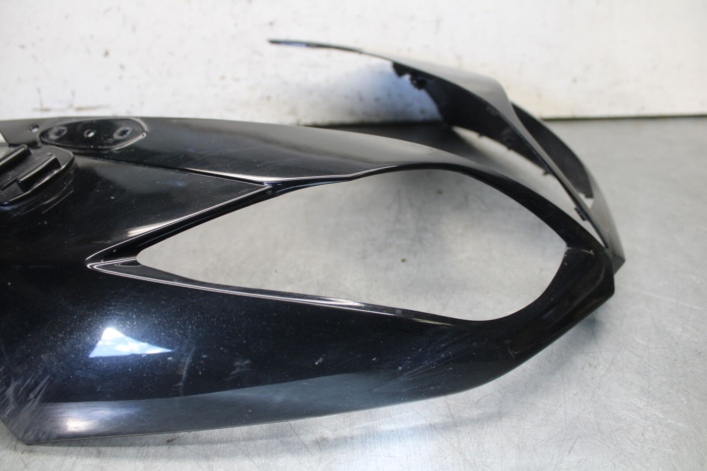 09-12 KAWASAKI NINJA ZX6R FRONT UPPER NOSE FAIRING SHROUD 55028-0251-H8  BB698