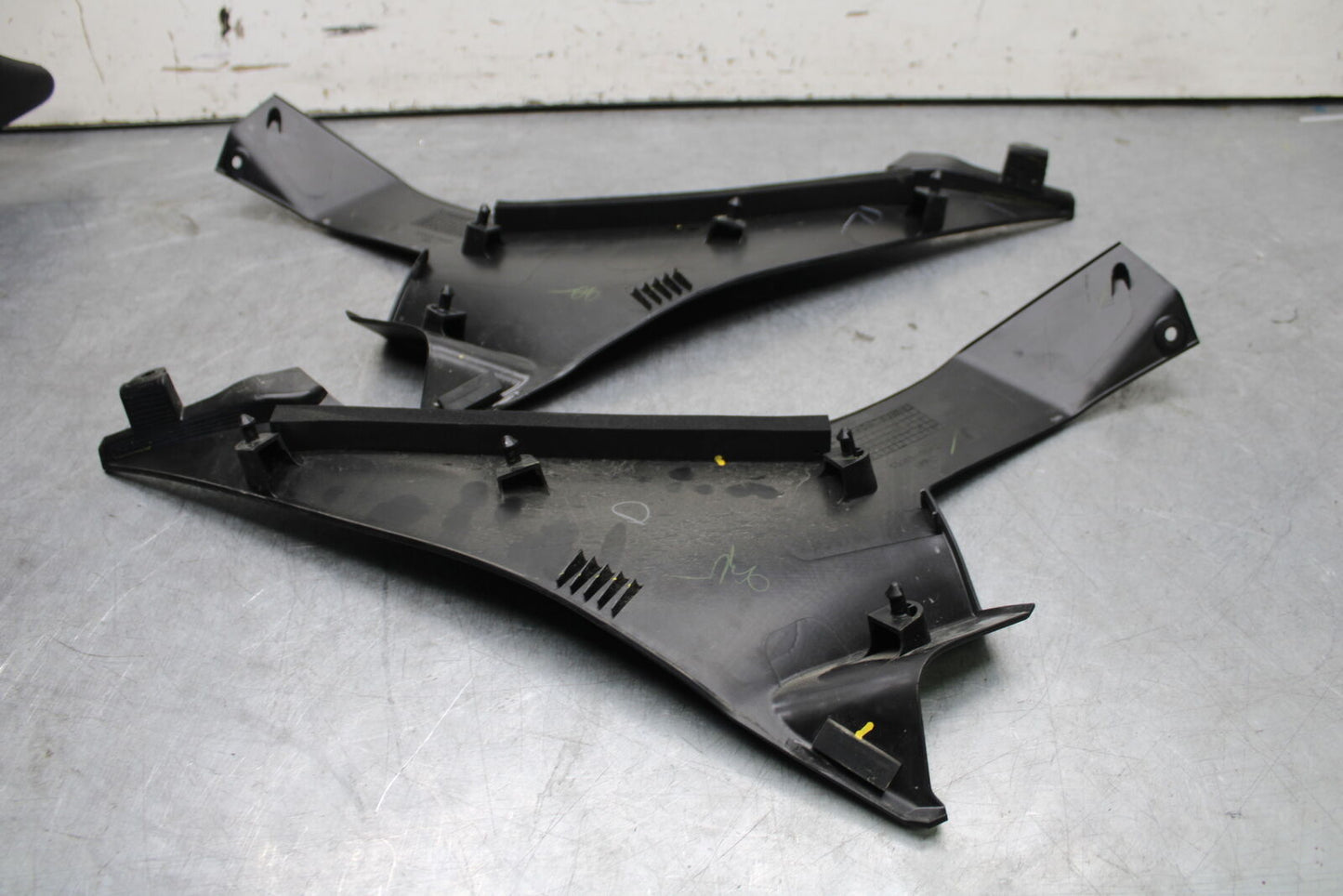 18-23 KAWASAKI NINJA 400 RIGHT LEFT FRONT SIDE SEAT PANELS TRIMS FAIRINGS BB660
