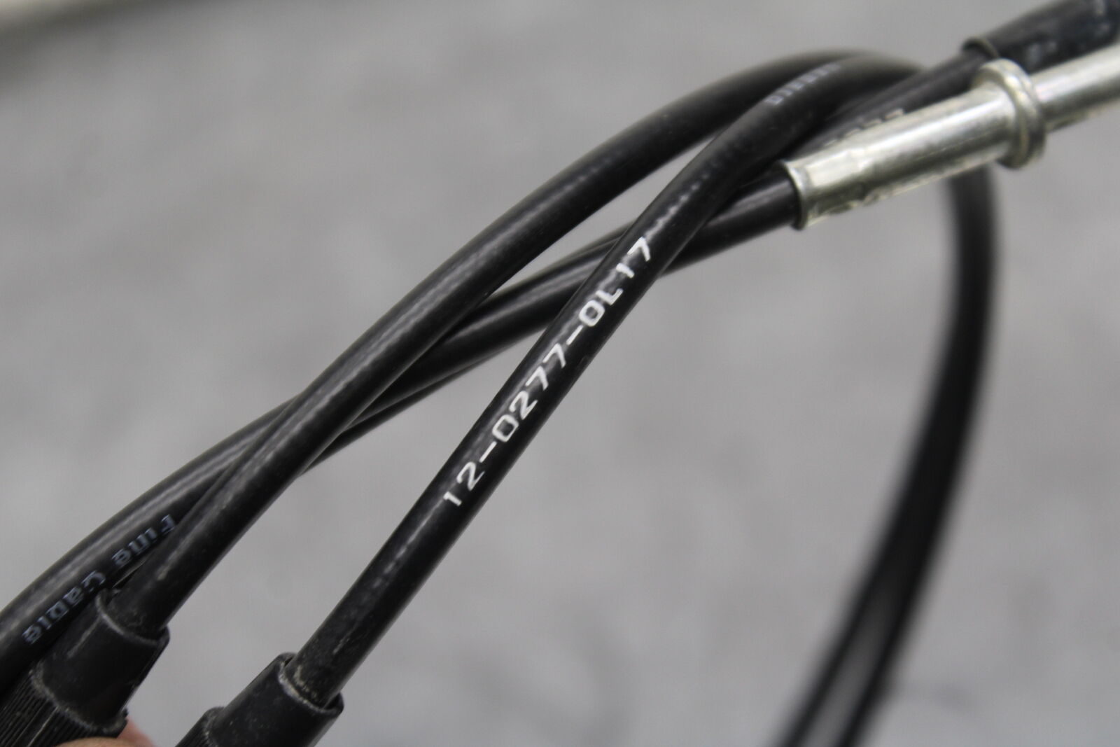 09-12 KAWASAKI NINJA ZX6R THROTTLE CABLE LINE HOUSING GUIDE BB110